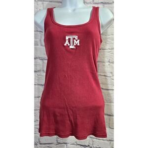 Concepts Sport Burgundy Embroidered Texas A&M Tank Top M Lightweight Soft